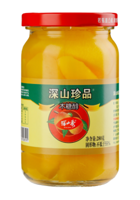 280g canned xylitol peach