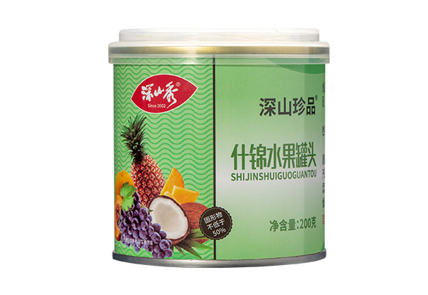 200g canned mixed fruit