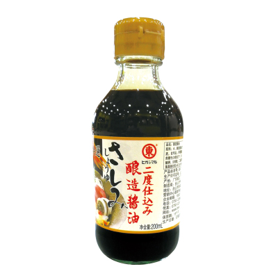 鶴山柬-200ml二度仕醬油