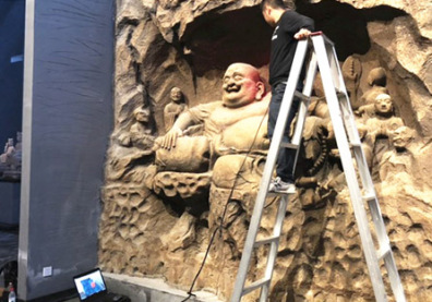 桂林文物石雕領域掃描
