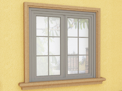 窗套+窗臺造型