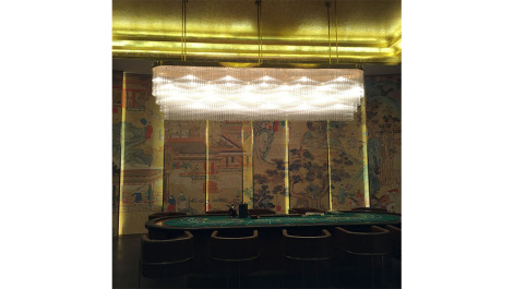 北京售樓大廳燈