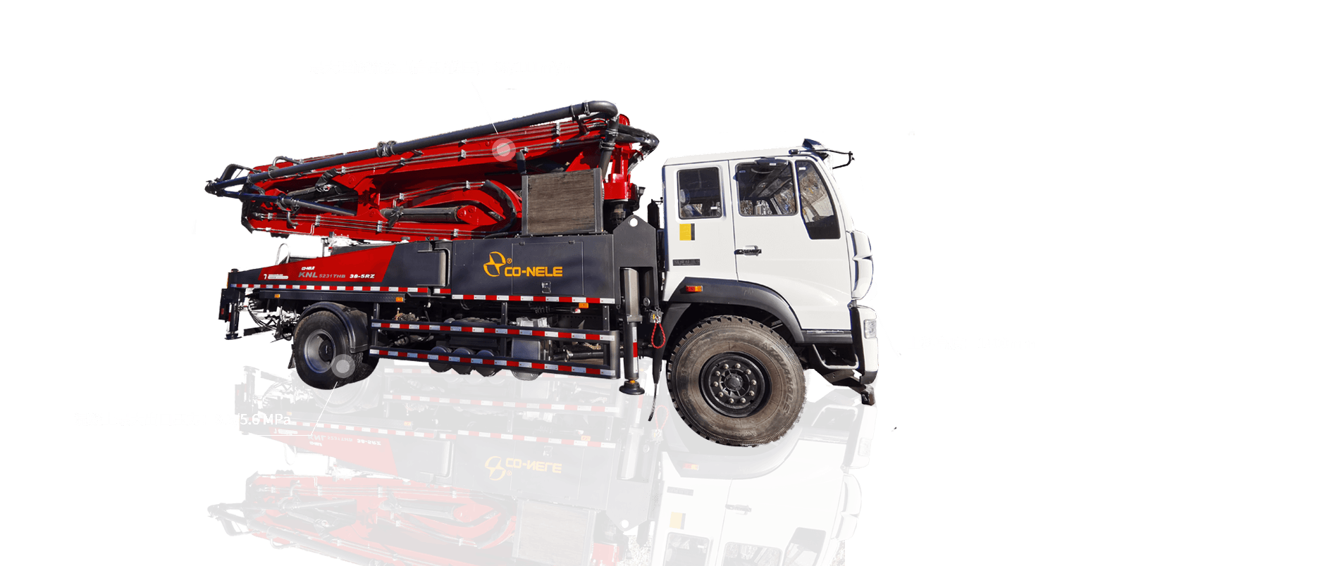 重庆38米混凝土泵车