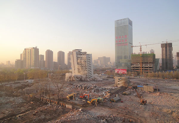 遼寧省科技館爆破拆除工程