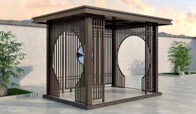上海新中式铝艺凉亭