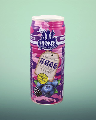 特种兵® 蓝莓桑葚 果汁茶饮料