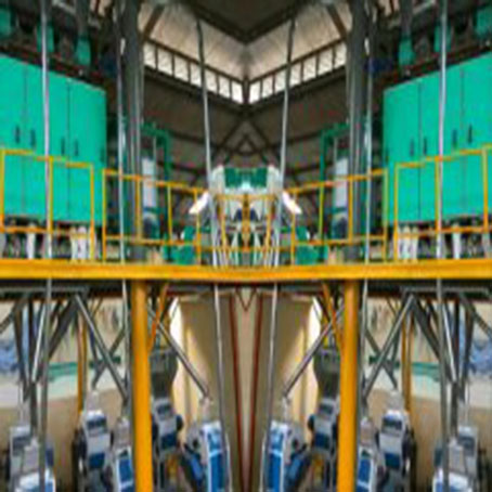 文山日生產40噸面粉機械設備