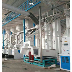海南日生產100噸面粉機設備