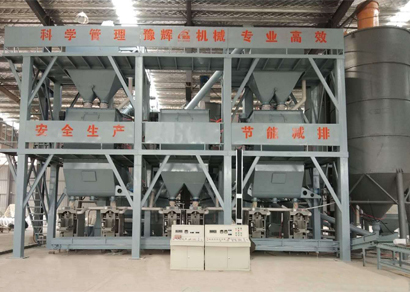 浙江3万吨干粉砂浆生产线