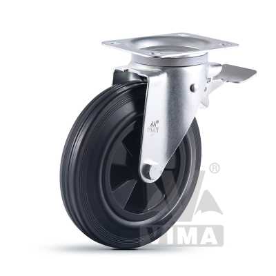 VIMA垃圾桶脚轮-A款塑芯橡胶