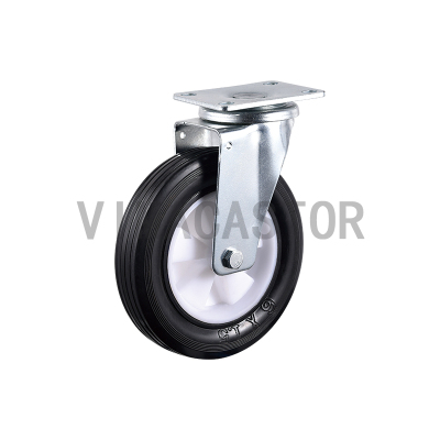 VIMA垃圾桶脚轮-400L塑芯橡胶轮