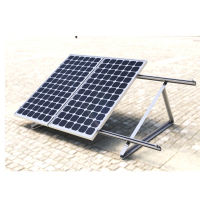 Flat roof tripod roof photovoltaic support system