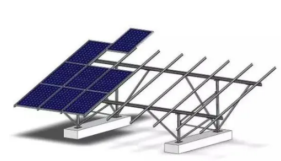 Tracking system series, PV support material, PV support system