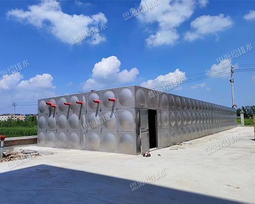 泰州675m³不锈钢水箱