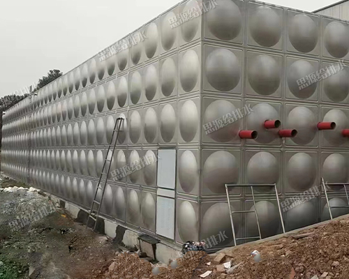 昆明750m³5米高不锈钢水箱