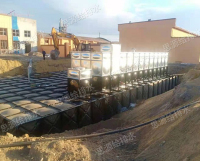 地埋式箱泵一体化水箱施工