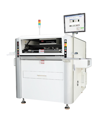 Large size solder paste printing machine
