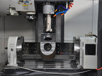 Four-axis machining center