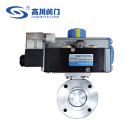海宁Pneumatic high vacuum butterfly valve