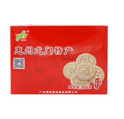 昌吉粵鴻龍門特產多味米餅300克