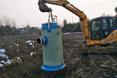 丹陽村莊生活污水治理項目一體式泵機