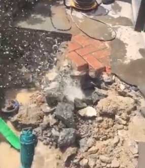 管道漏水视频