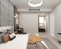卧室空调3D气流风管式温湿平衡