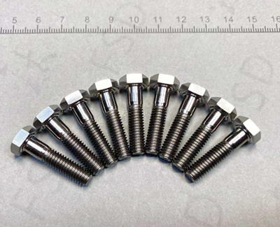 Titanium alloy screw processing