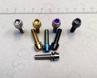 Titanium alloy screws