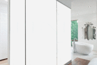 浴室自貼式智能調光膜