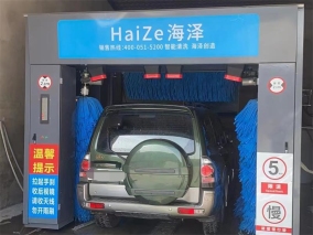 北京市龍門洗車機安裝案例