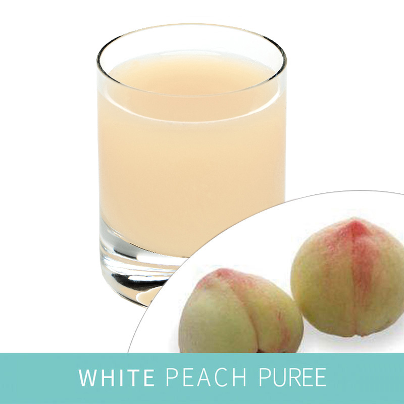 White peach puree