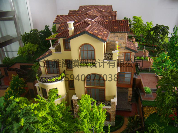 新疆別墅模型