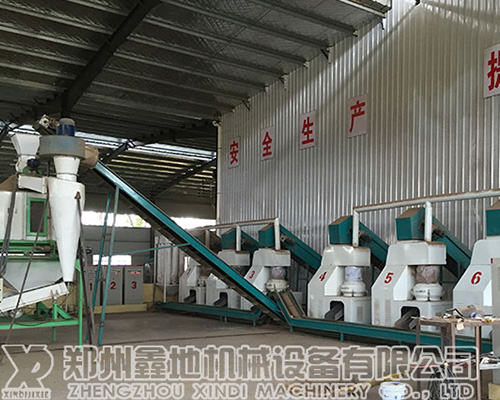 禹州时产8吨木屑颗粒生产线
