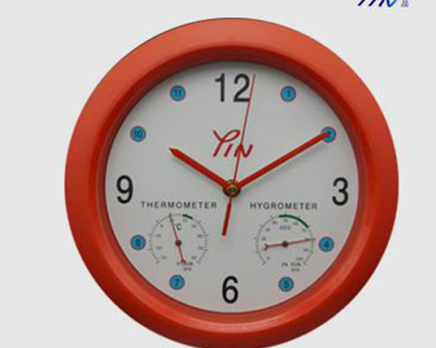 TH-1温湿度钟(红色）