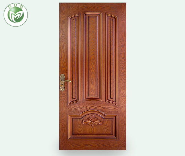 Magnesium fireproof solid wood door
