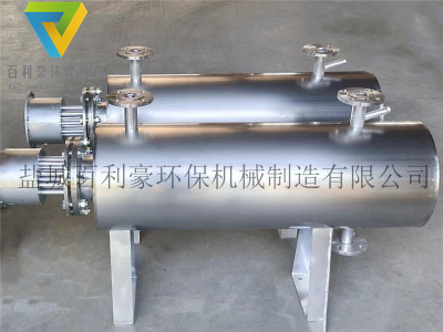 北京百利豪-20kw導熱油管道加熱器