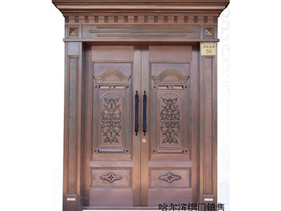 现代铜门
