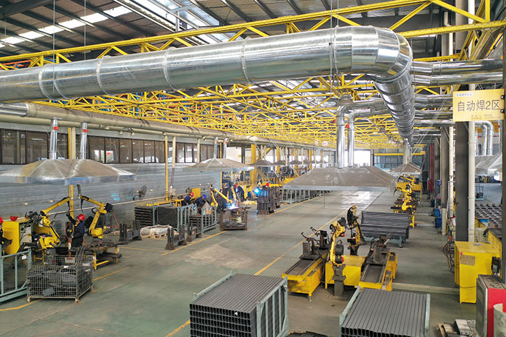 Large manufacturer of three-dimensional warehouse in China