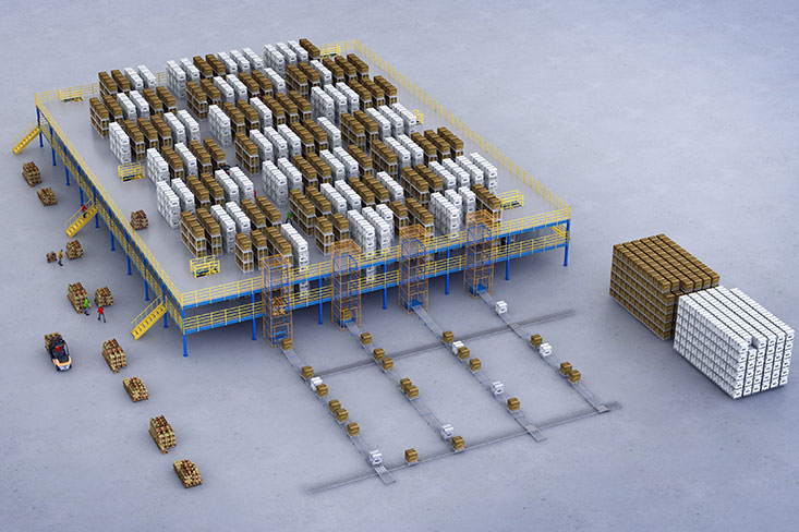 Intelligent warehousing and logistics equipment