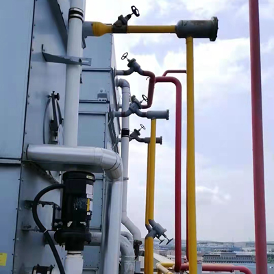 蒸發式冷凝器系統管路
