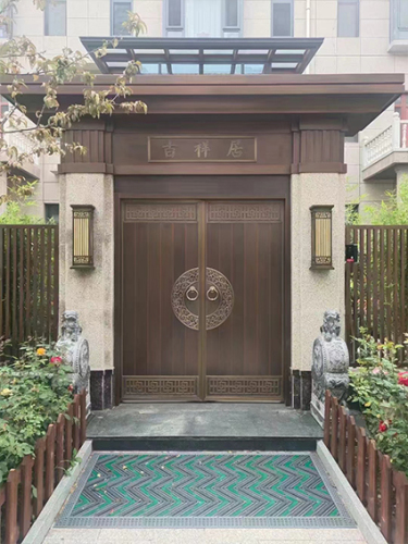 庭院纯铜门