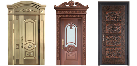 大连铜门厂定制的铜门一般采用什么样的门锁？