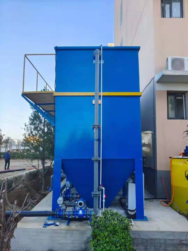 甘肃安宁100m³/H一体化净水设备