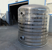 牡丹江不锈钢圆形保温水箱