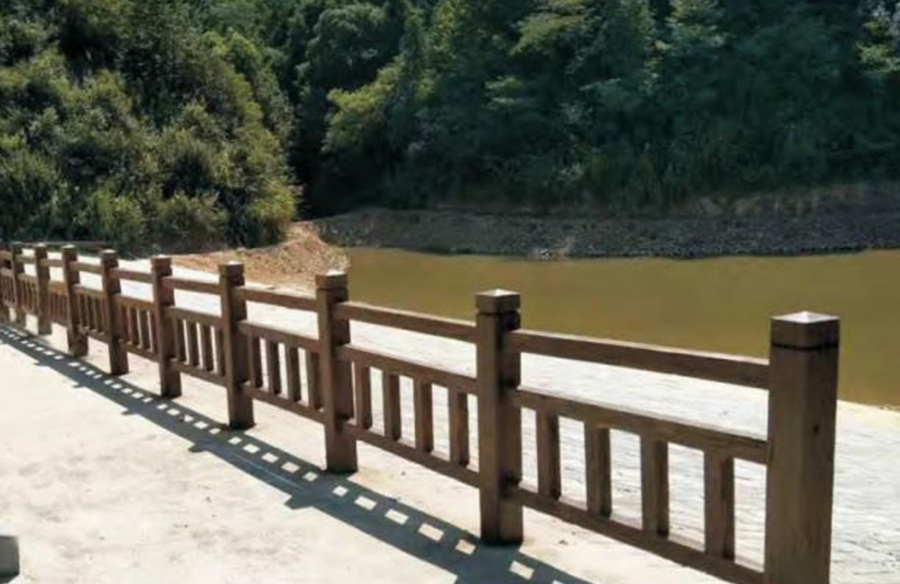 台州水泥仿木栏杆