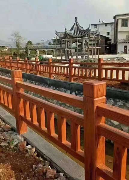 南京水泥仿木栏杆