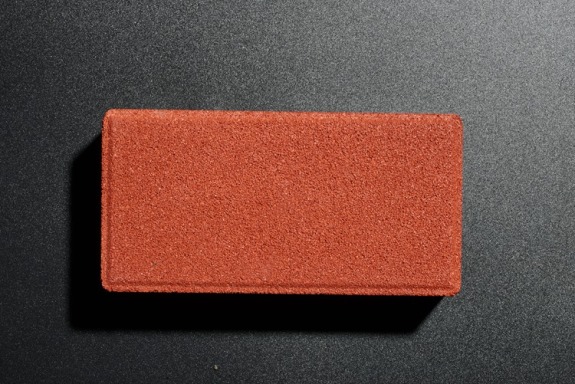 彩色生态砂基透水砖（中国红）