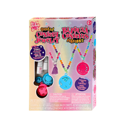Confetti jewelry set with fragrance