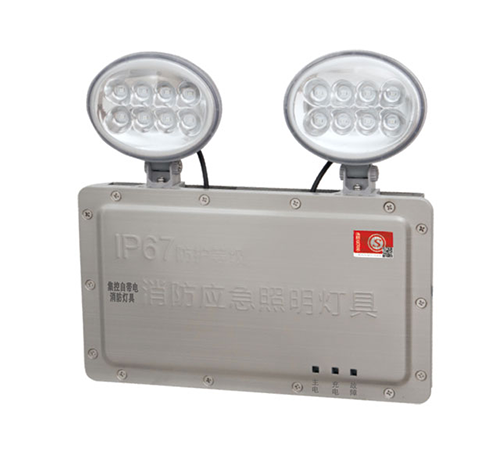 IP67防水型集控自帶電雙頭燈